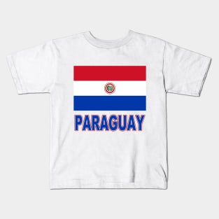 The Pride of Paraguay - Paraguayan Flag Design Kids T-Shirt